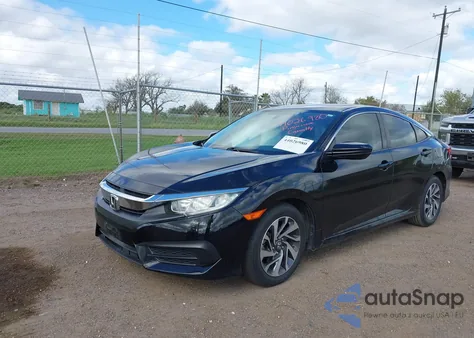 2018 Honda Civic Ex из США, поврежденный, VIN 2HGFC2F75JH596514